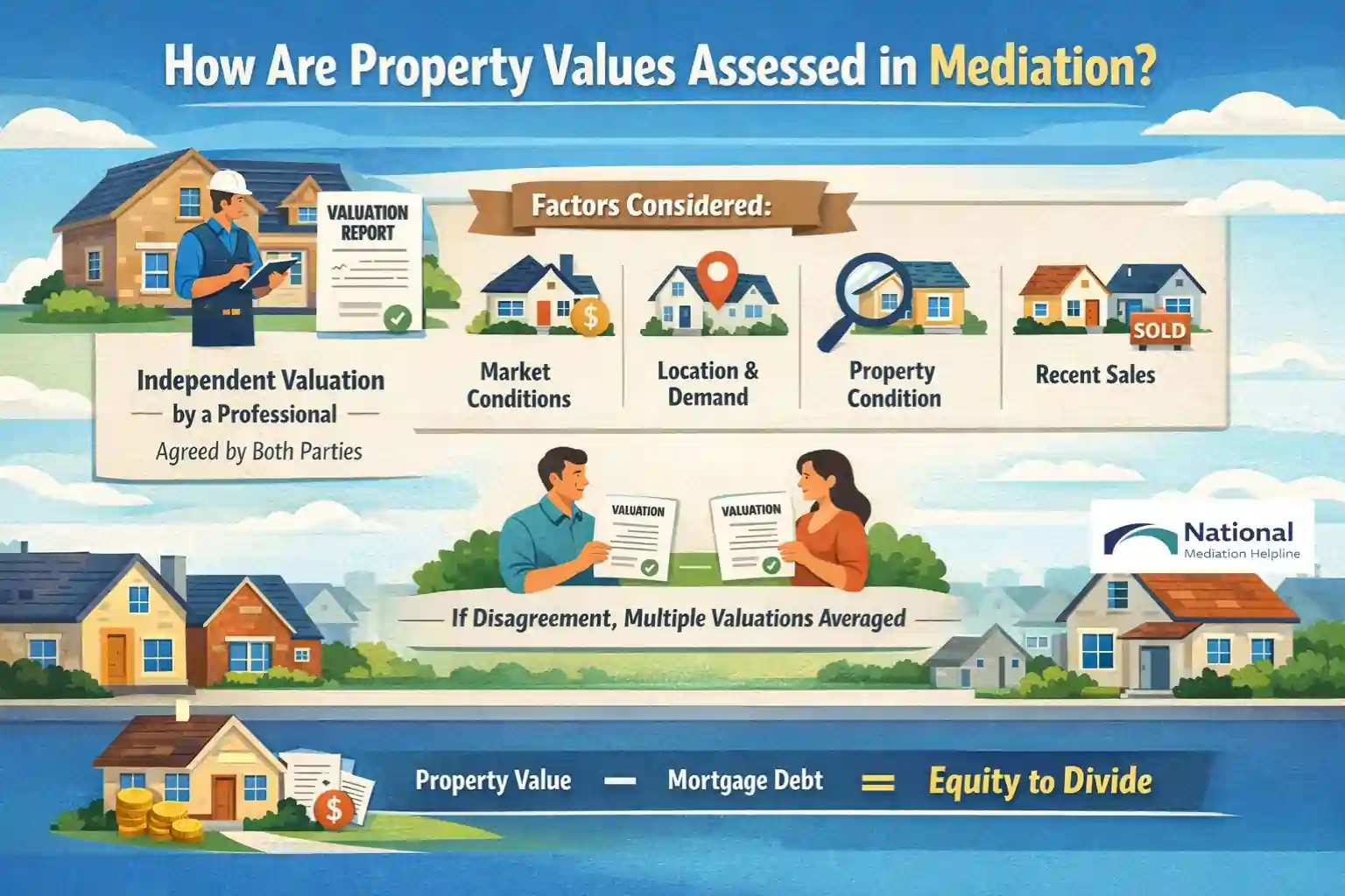 How Are Property Values Assessed in Mediation Paignton?