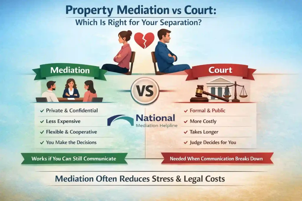 Property Mediation vs Court: Which Is Right for Your Separation Paignton?