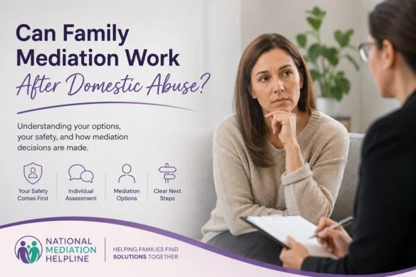 Can Family Mediation Paignton Work After Domestic Abuse?